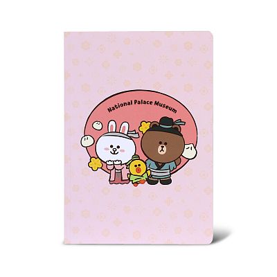 Product info: NPM | LINE FRIENDS  穿越故宮 25K加厚定頁筆記本 (宋)